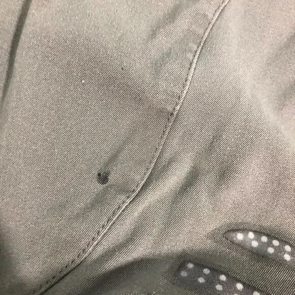 Animo Breeches Womens Gray Size IT 50 Knee Grip Italy Horse Riding READ - Picture 8 of 15